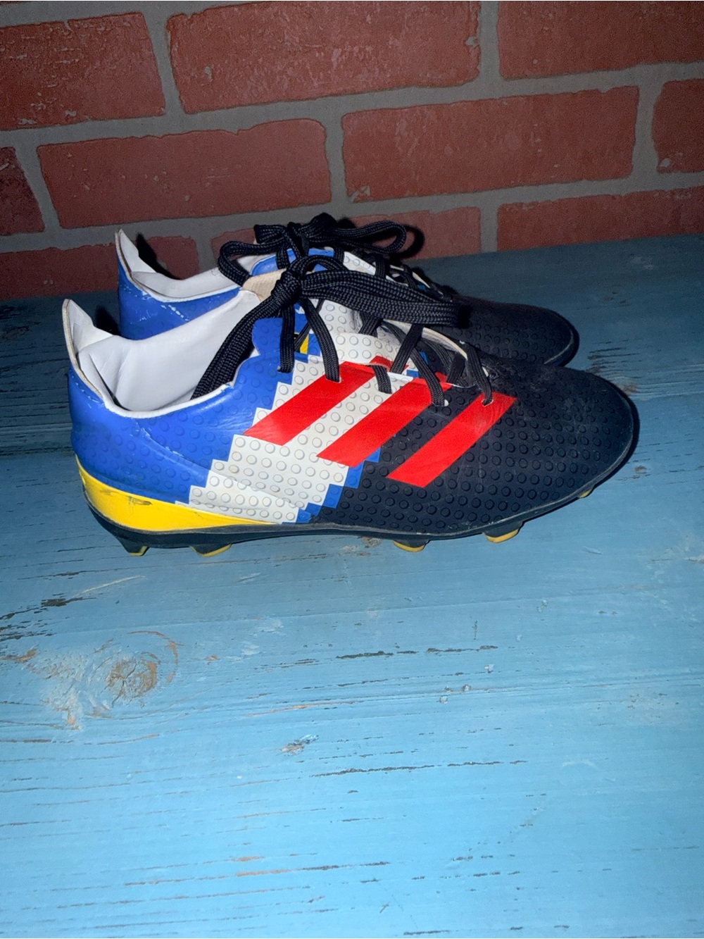 Adidas x Lego Soccer Cleats